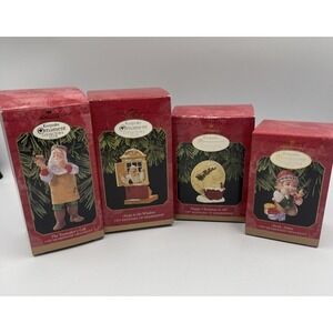 Four (4)‎ Hallmark Collectors Club Christmas Keepsake Ornaments 1997 - 1999